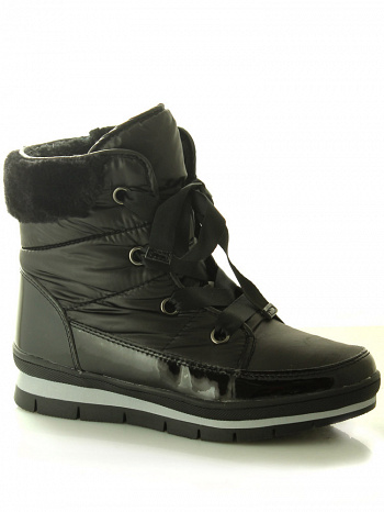 8821-163 black Ботинки Ботинки 8821-163 black в Новосибирске от FINN LINE